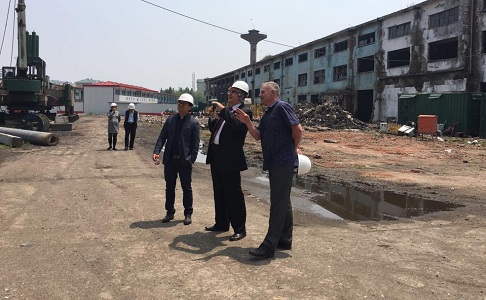 Polish consul in Shanghai visited Premier Songjiang project