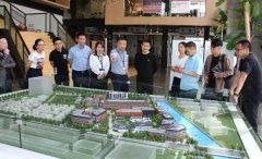 Delegation of Zhejiang Haining Economic Development Zone vis